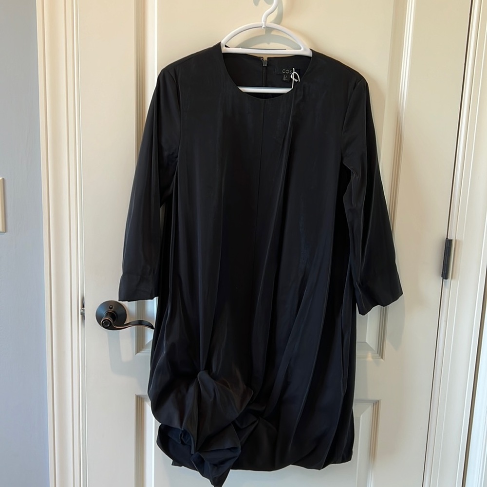 COS black dress, semi formal